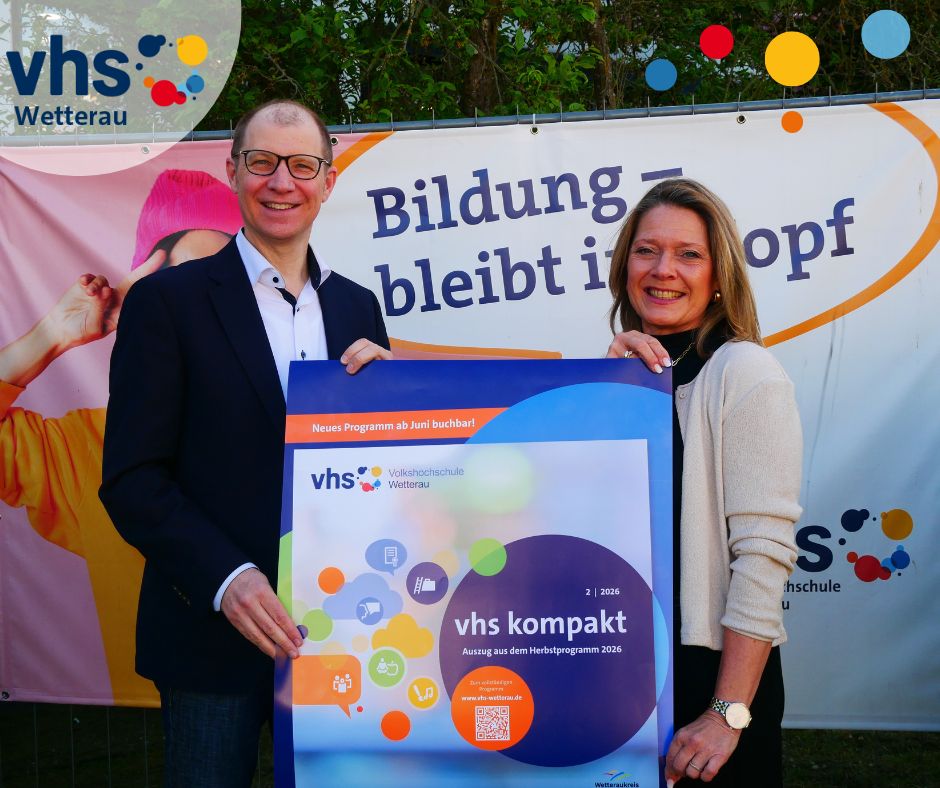 Öffnet die Seite 'Neu ab Herbst 2026: vhs kompakt'