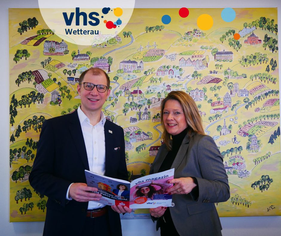 Öffnet die Seite 'Projekt „Bildungslandkarte Wetterau – Bedarfe ermitteln, Regionen stärken“ der Volkshochschule Wetterau gestartet'